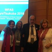 Olga Kovalenko (Ukraine) and Aldo Liguori (Italy) - Vice President of WFAS